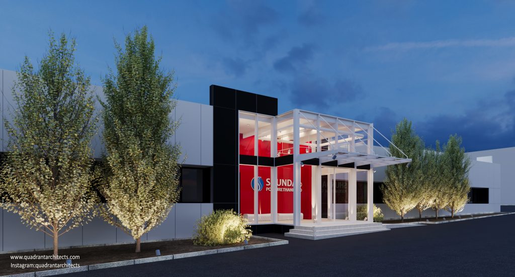 Industrial Architecture design in Markham by Quadrant Architects