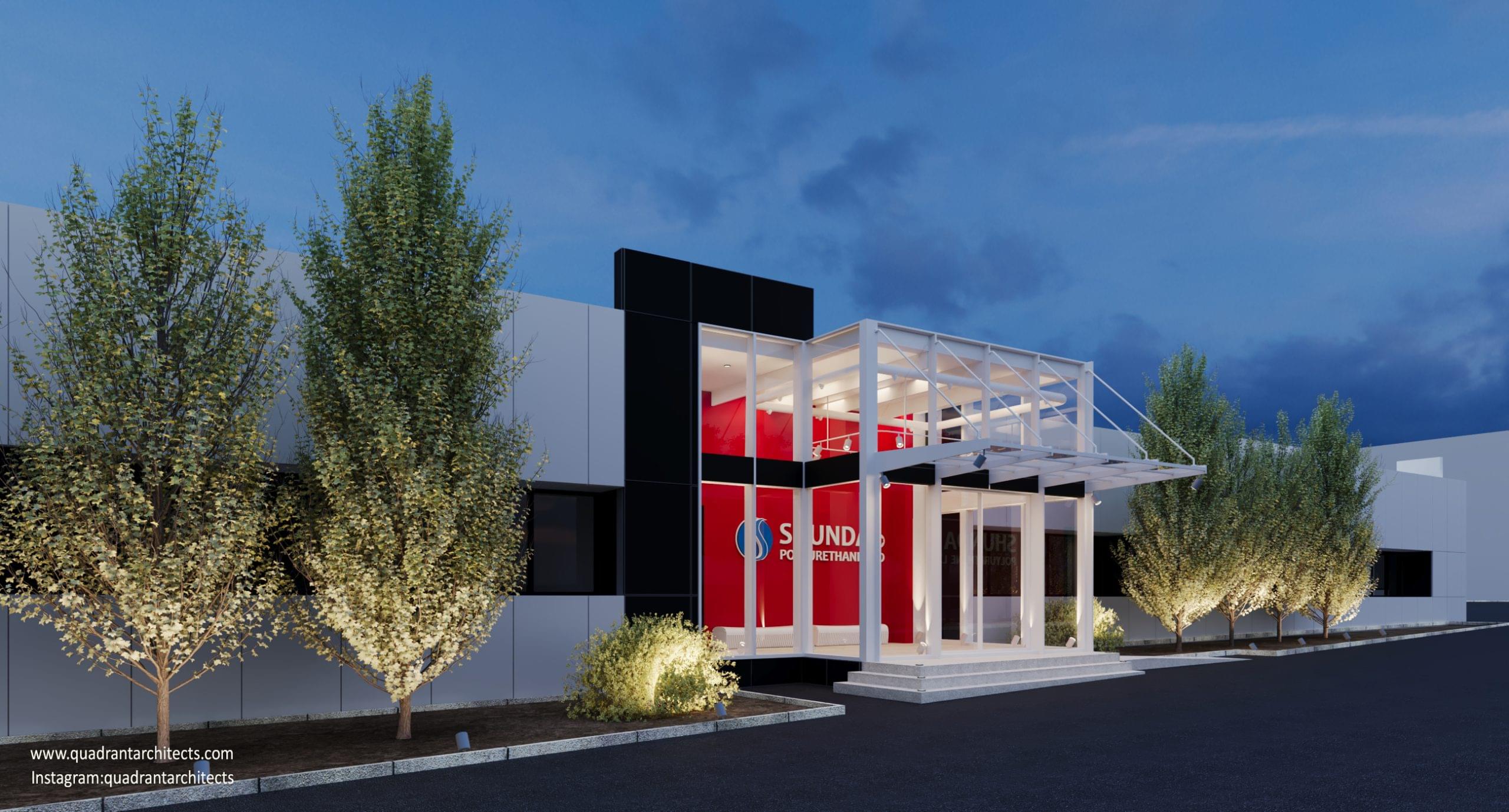Industrial Architecture design in Markham by Quadrant Architects
